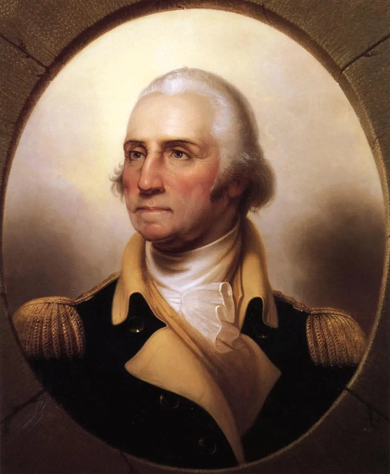 Portret George'a Washingtona - Rembrandt Peale