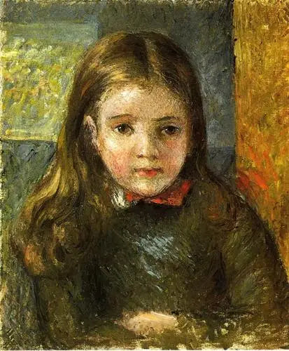 Portret Georges'a Pisarro - Camille Pissarro