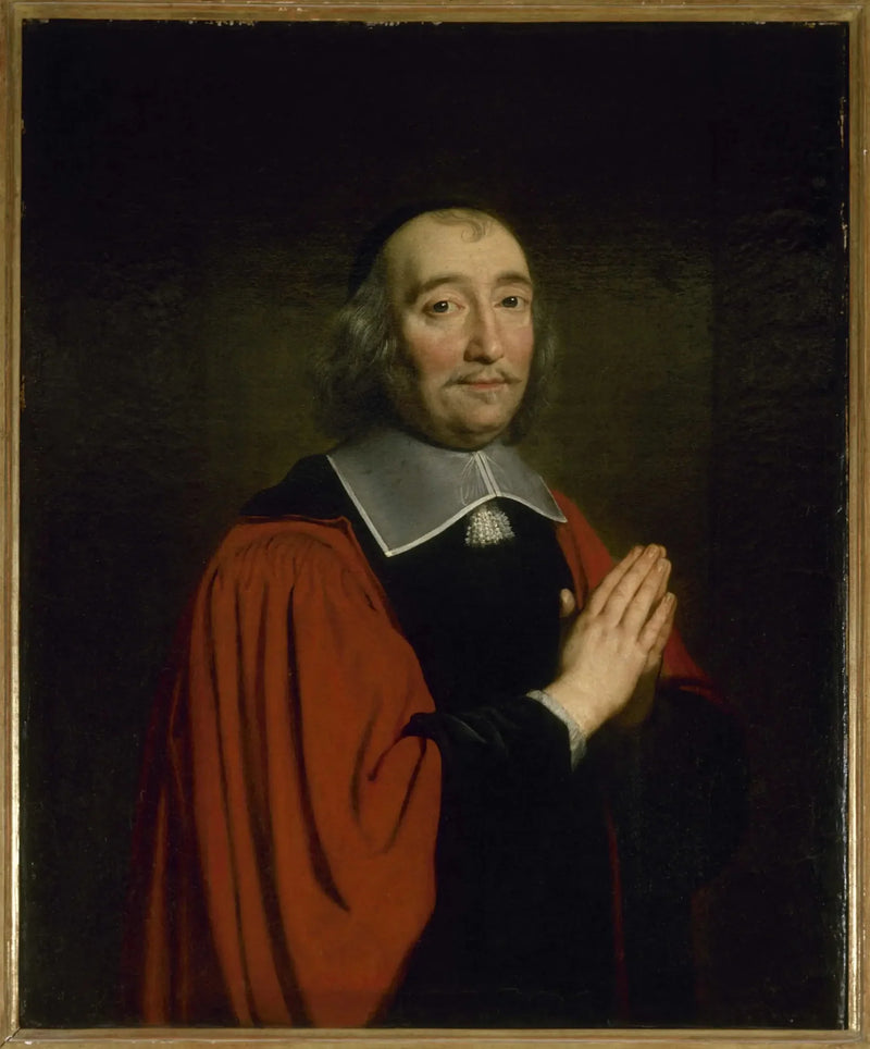 Portret Germain Piètre, prokurator Miasta Paryża (1641-1654) - Philippe de Champaigne