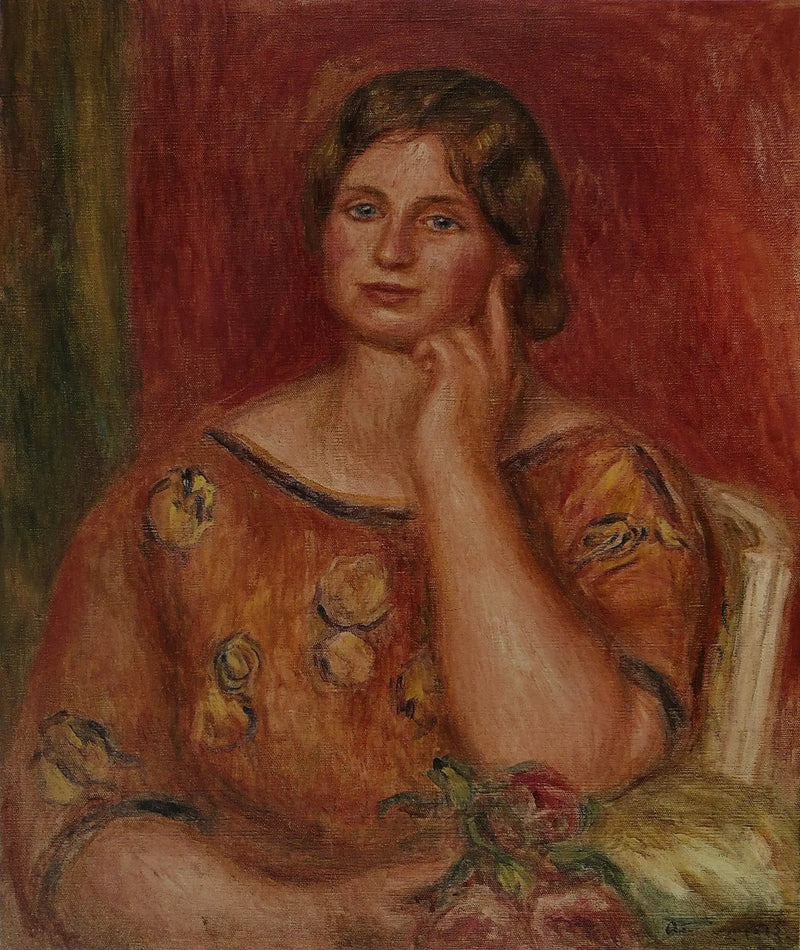 Portret Gertrudy Osthaus - Pierre-Auguste Renoir