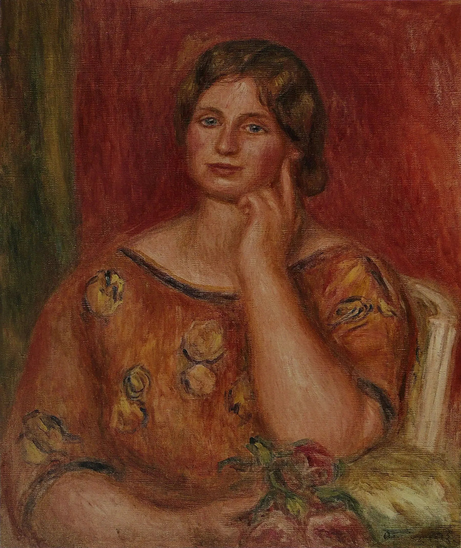 Portret Gertrudy Osthaus - Pierre-Auguste Renoir