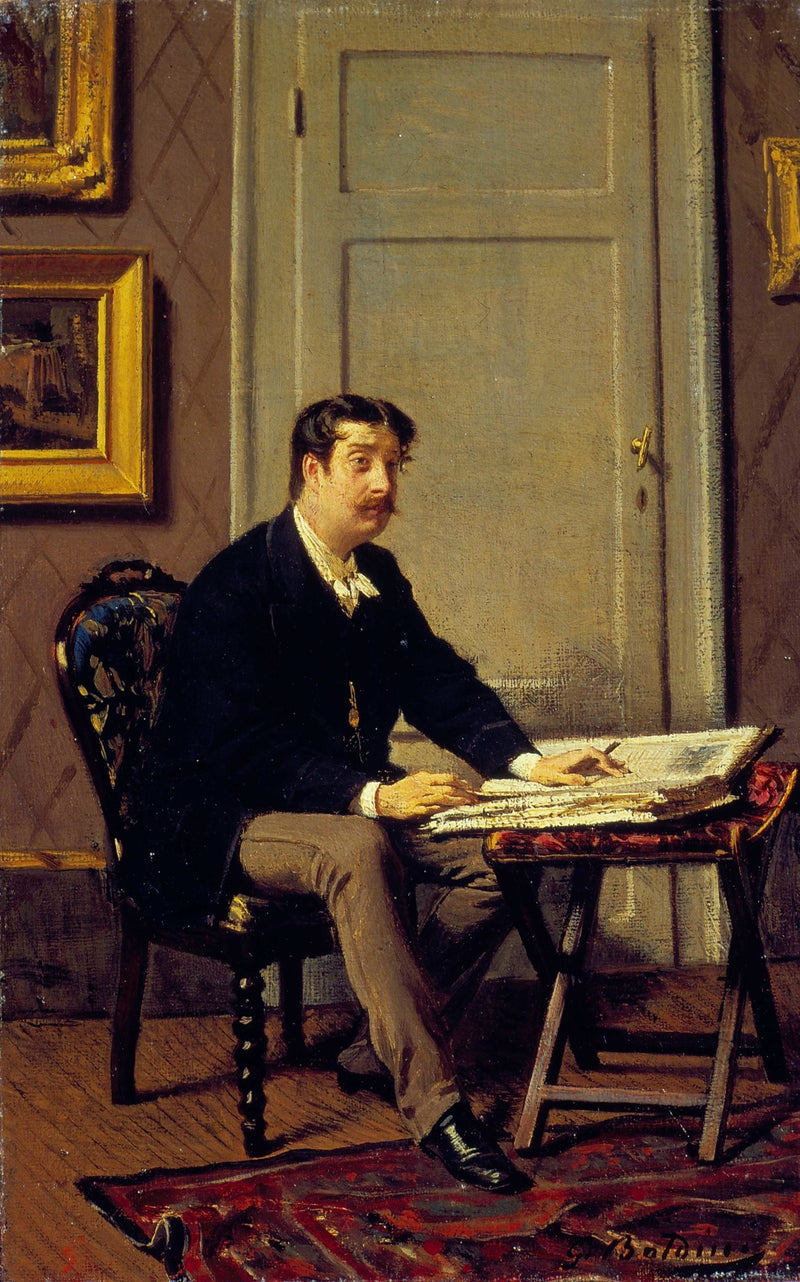Portret Giorgio Sevieri - Giovanni Boldini