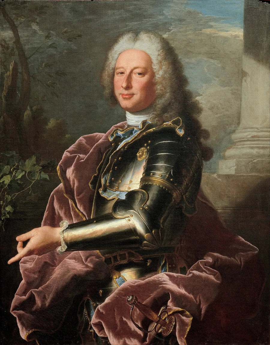 Portret Giovanniego Francesco II Brignole-Sale - Hyacinthe Rigaud