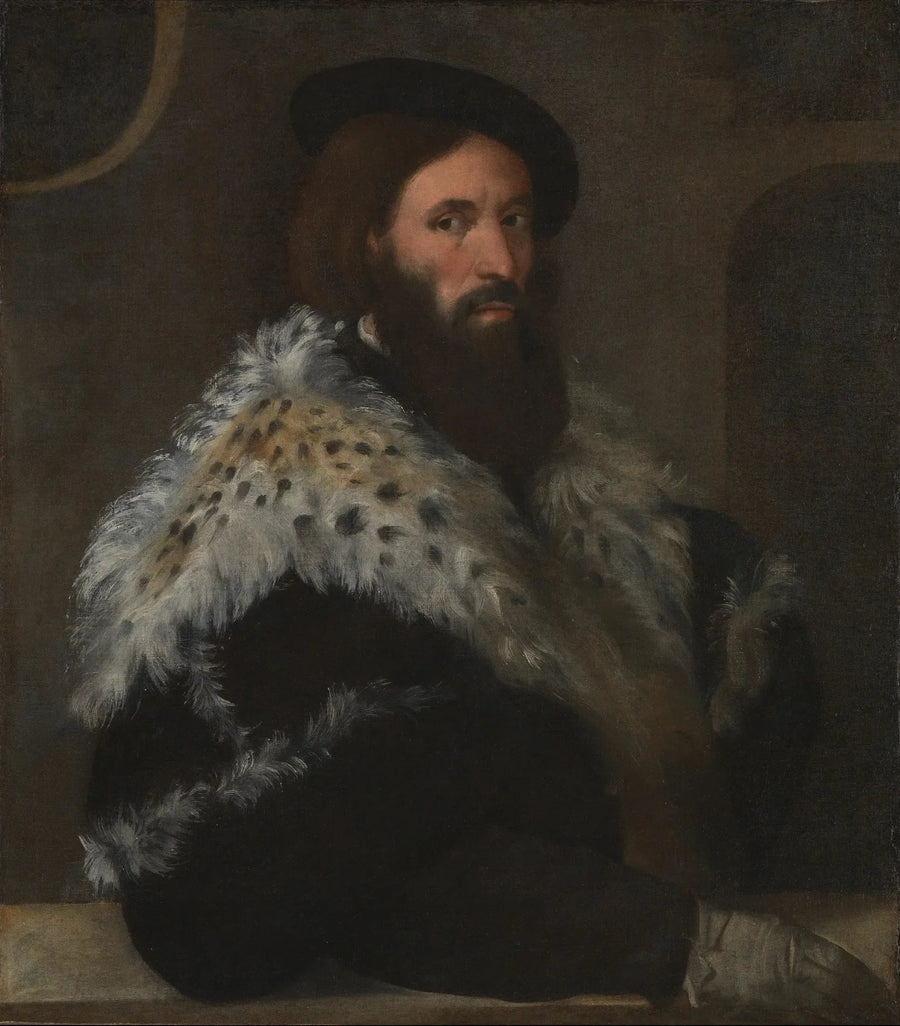 Portret Girolamo Fracastoro - Titian