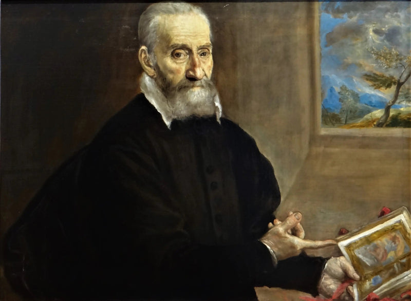 Portret Giulio Clovio - El Greco