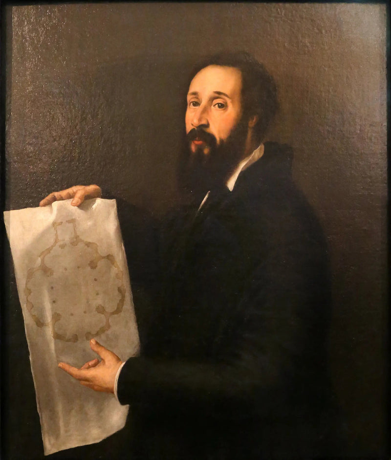 Portret Giulio Romano - Titian