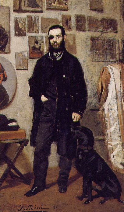 Portret Giuseppe Abbati - Giovanni Boldini