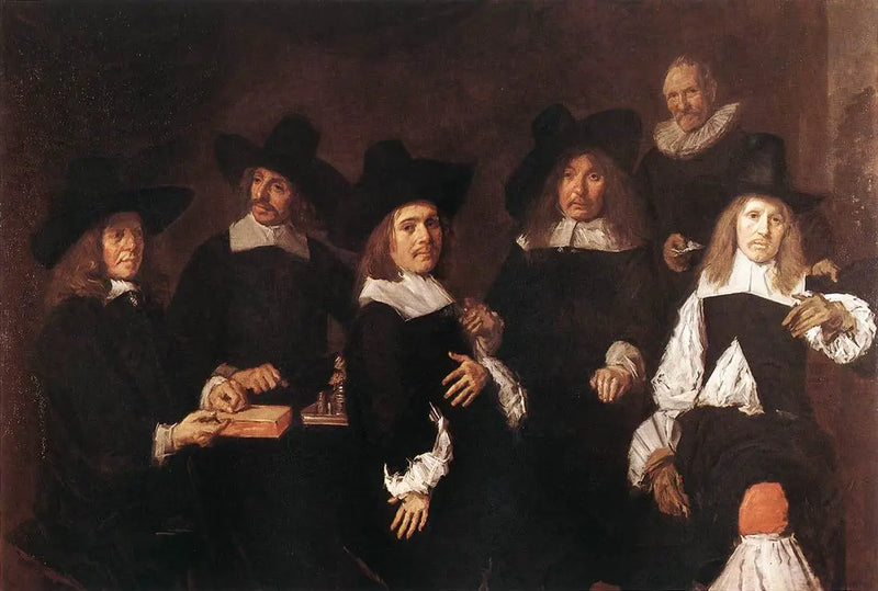 Grupowy portret opiekunów hospicjum starców - Frans Hals