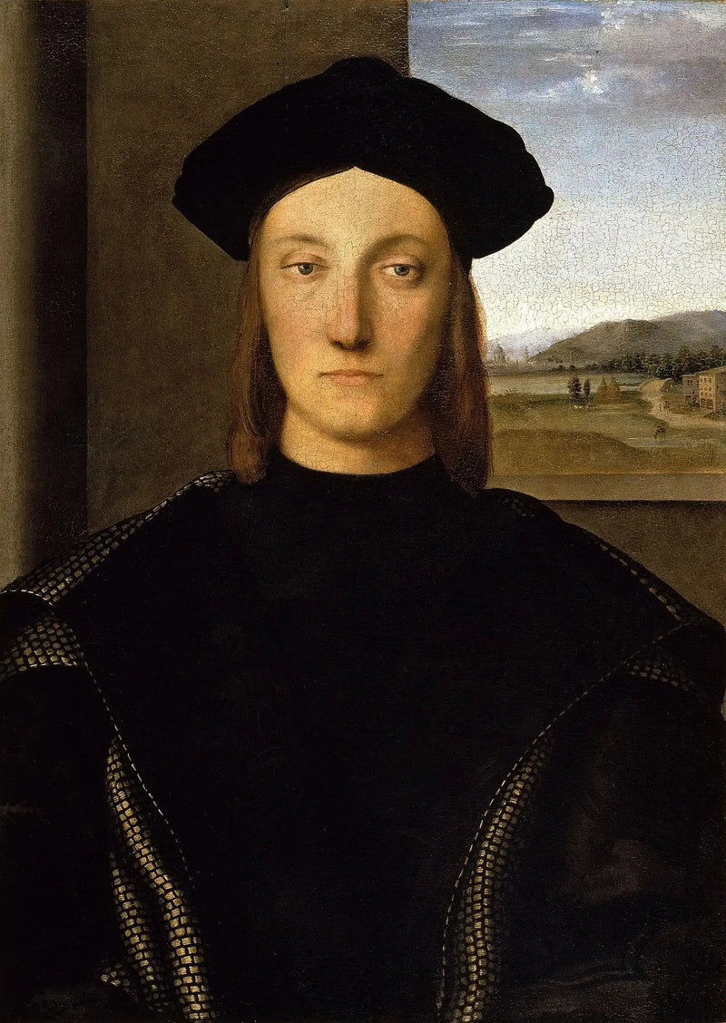 Portret Guidobalda I Montefeltro - Rafael Santi