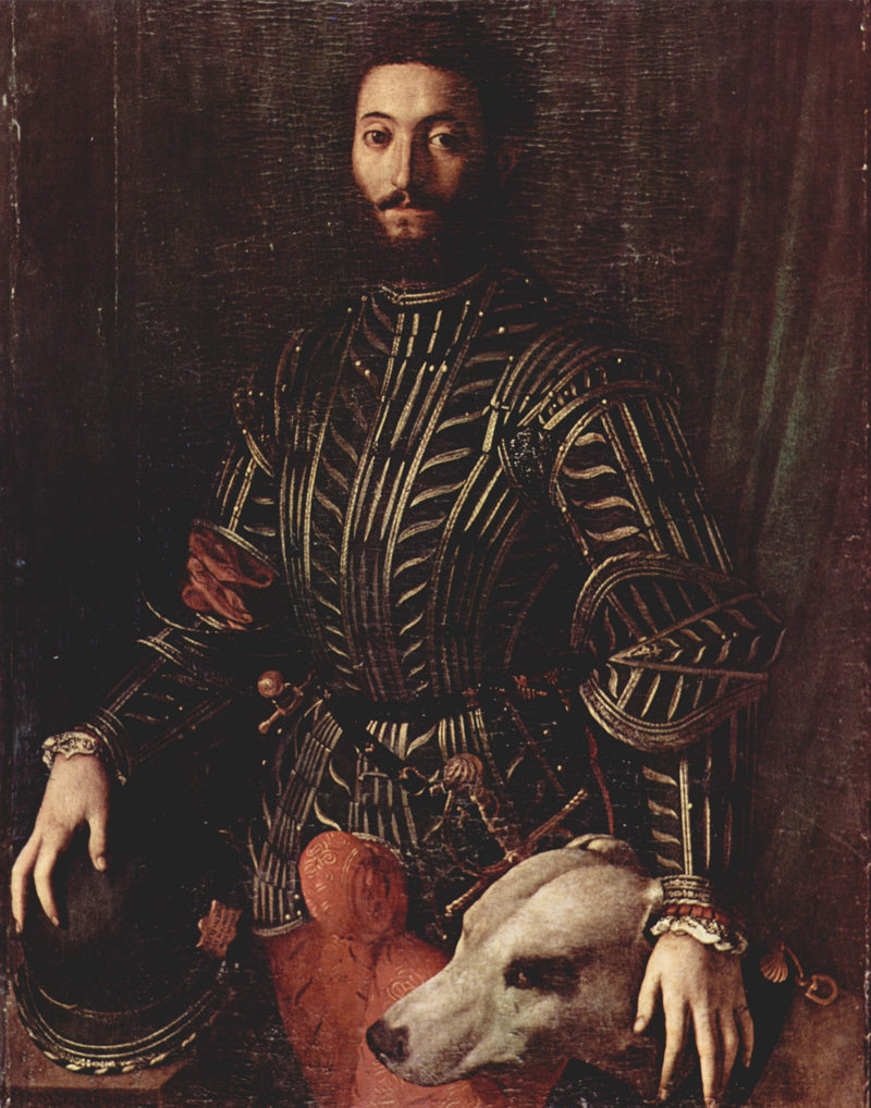 Portret Guidobaldo II della Rovere - Bronzino