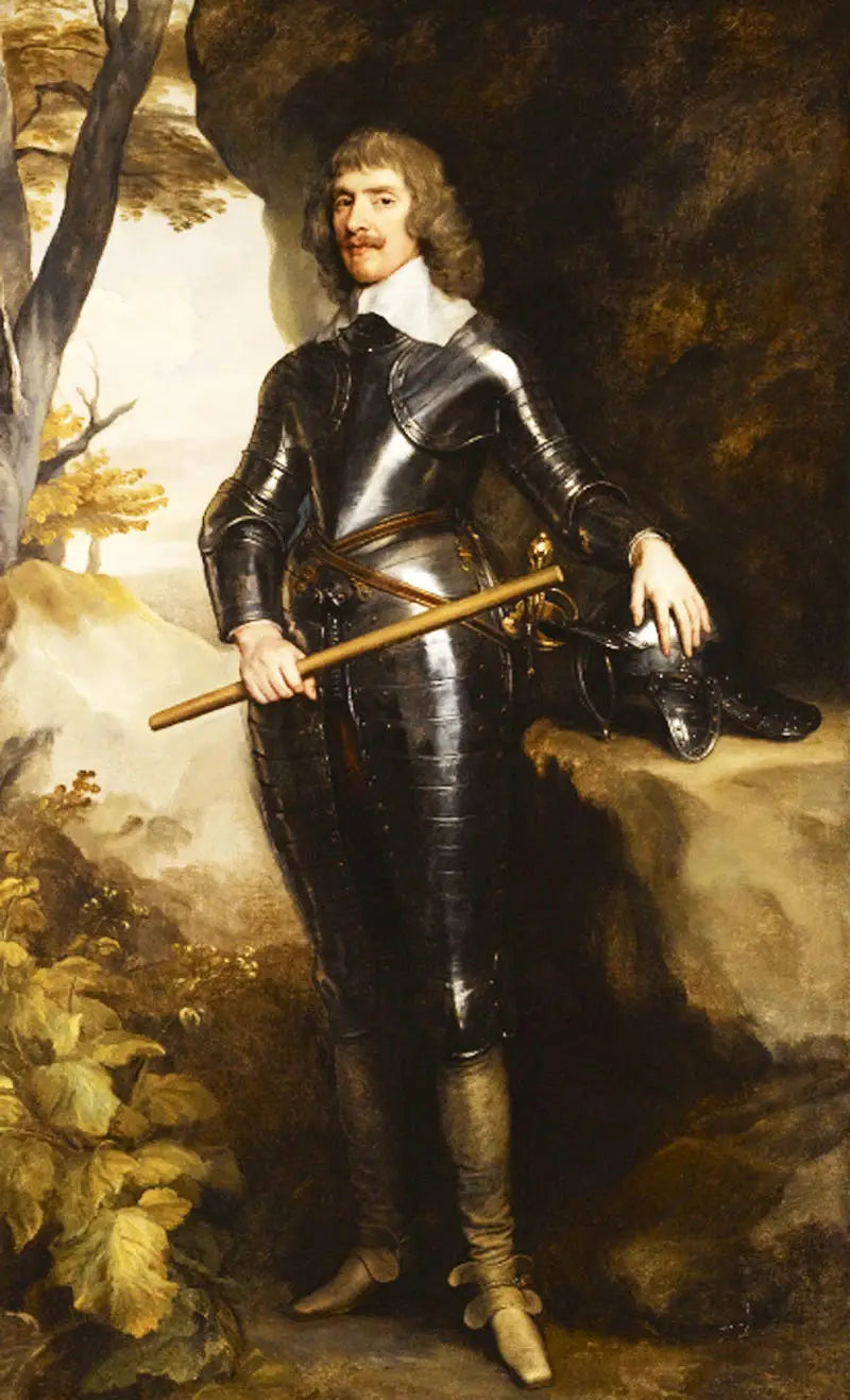 Portret Guillaume'a, pierwszego hrabiego z Craven (1608-1697) - Antoine van Dyck