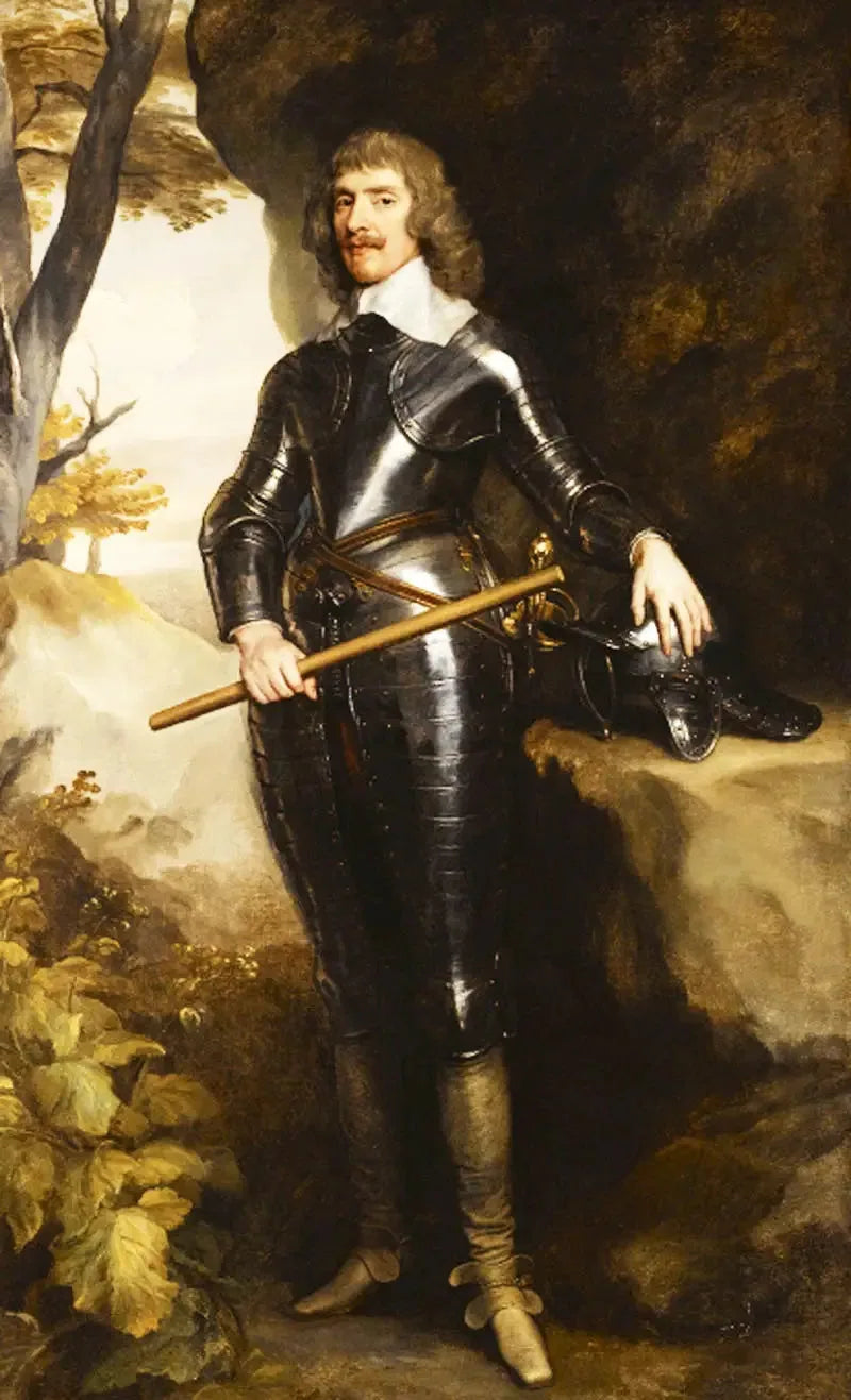 Portret Guillaume'a, pierwszego hrabiego z Craven (1608-1697) - Antoine van Dyck