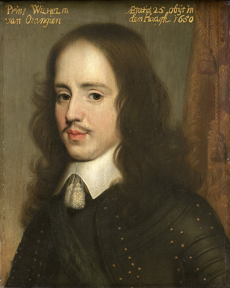 Portret Guillaume'a II (1626-1650), księcia Orange - Gerrit van Honthorst