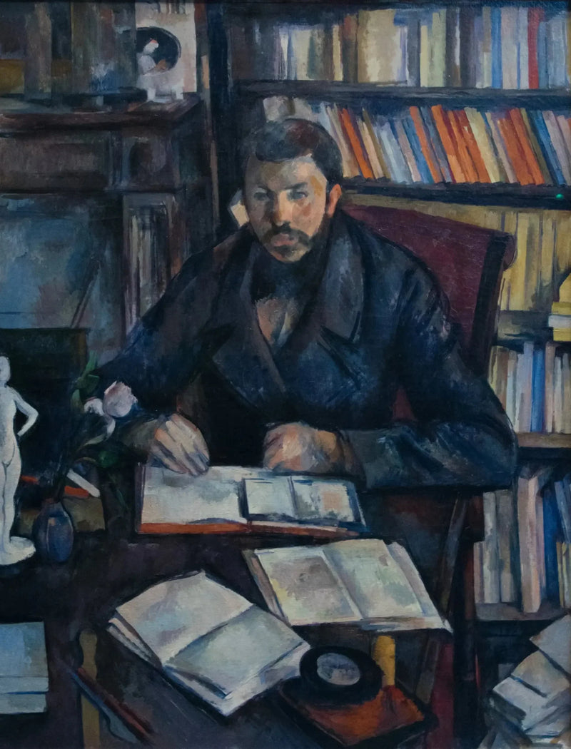 Portret Gustave'a Geffroya - Paul Cézanne