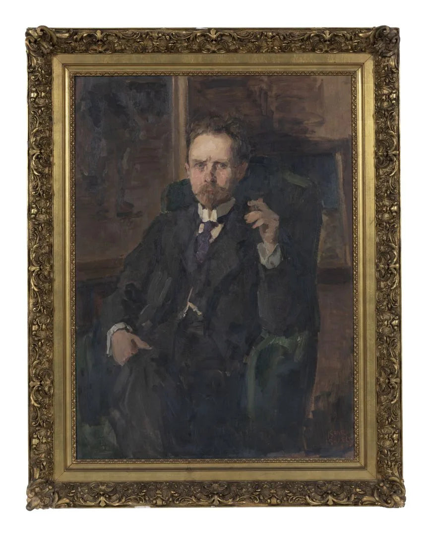 Portret H.M. Mennes - Isaac Israëls