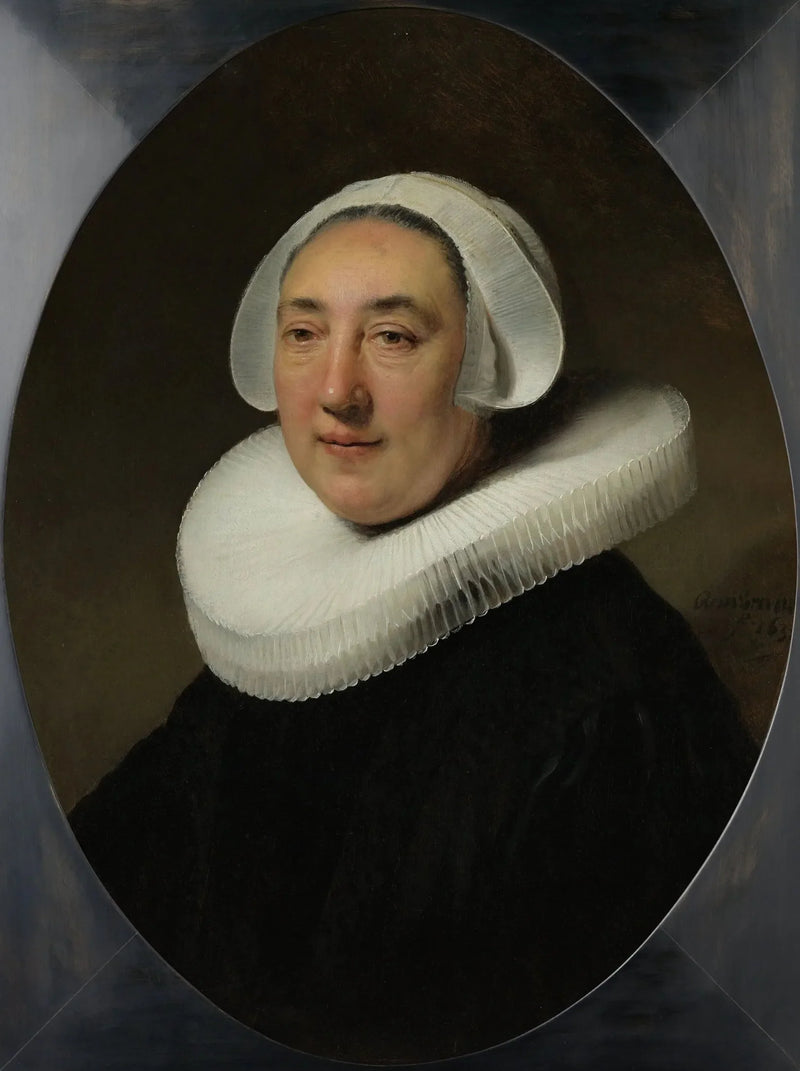 Portret Haesje Jacobsdr van Cleyburg - Rembrandt