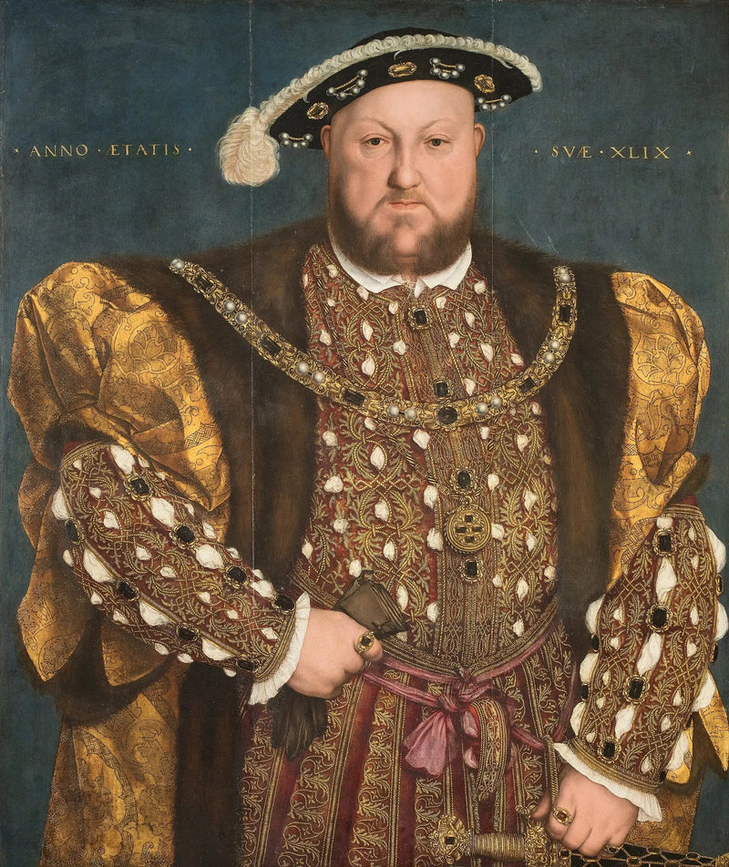Portret Henryka VIII Angielskiego - Hans Holbein Młodszy