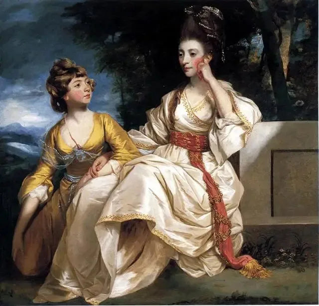 Portret Hester Thrale i jej córki Hester - Joshua Reynolds