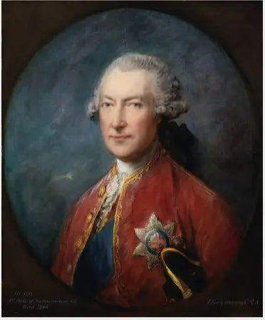 Portret Hugh Smithson (Percy), pierwszego księcia Northumberland (1714-1786), byłego Lorda Lieutenanta Irlandii - Thomas Gainsborough