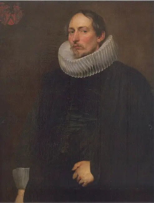 Portret Jakuba de Witte (1591-1631), około 1618-1619 - Antoine van Dyck