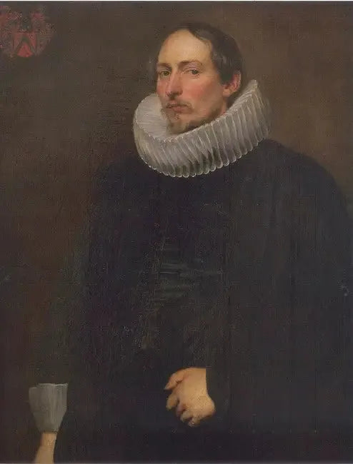 Portret Jakuba de Witte (1591-1631), około 1618-1619 - Antoine van Dyck