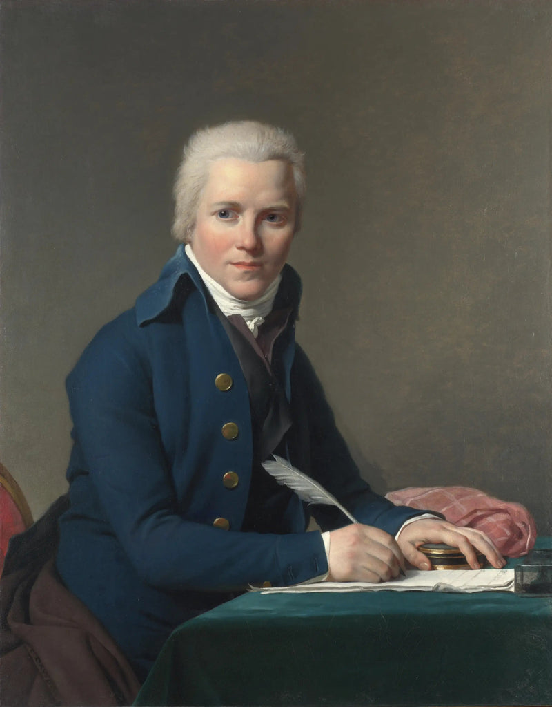 Portret Jacobusa Blauwa - Jacques-Louis David