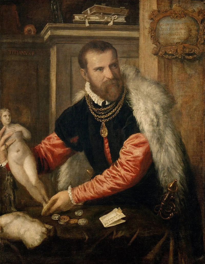 Portret Jacopo Strady - Titian