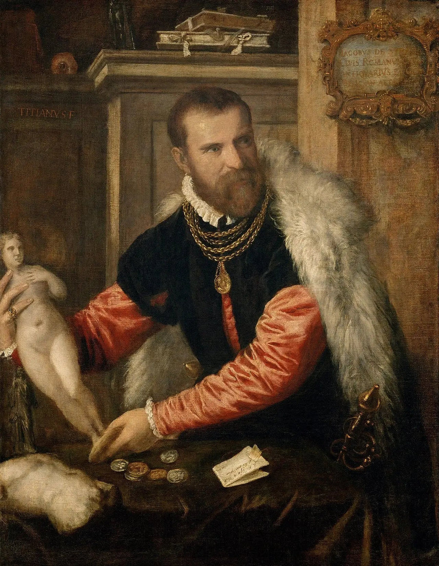 Portret Jacopo Strady - Titian
