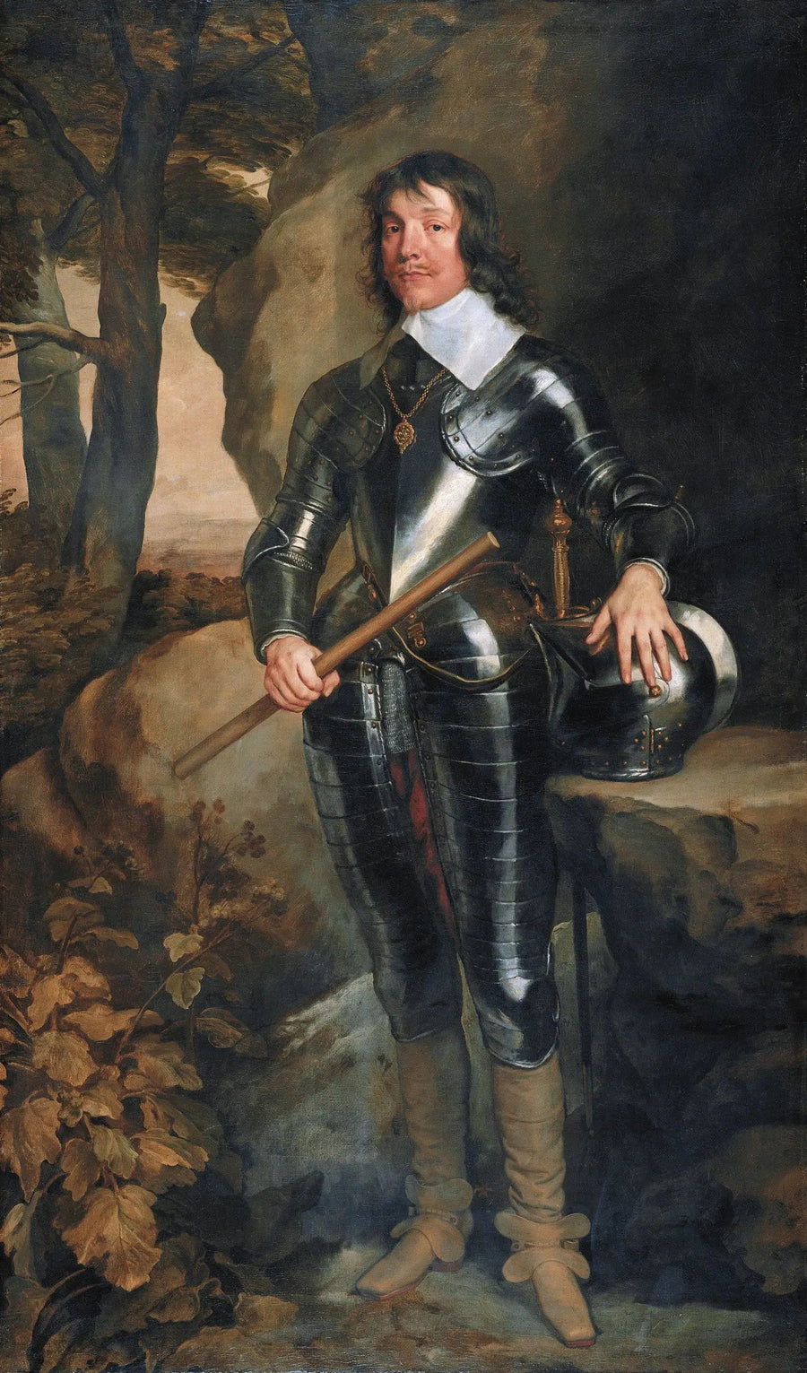 Portret Jacquesa, pierwszego księcia Hamilton (1606-1649) - Antoine van Dyck