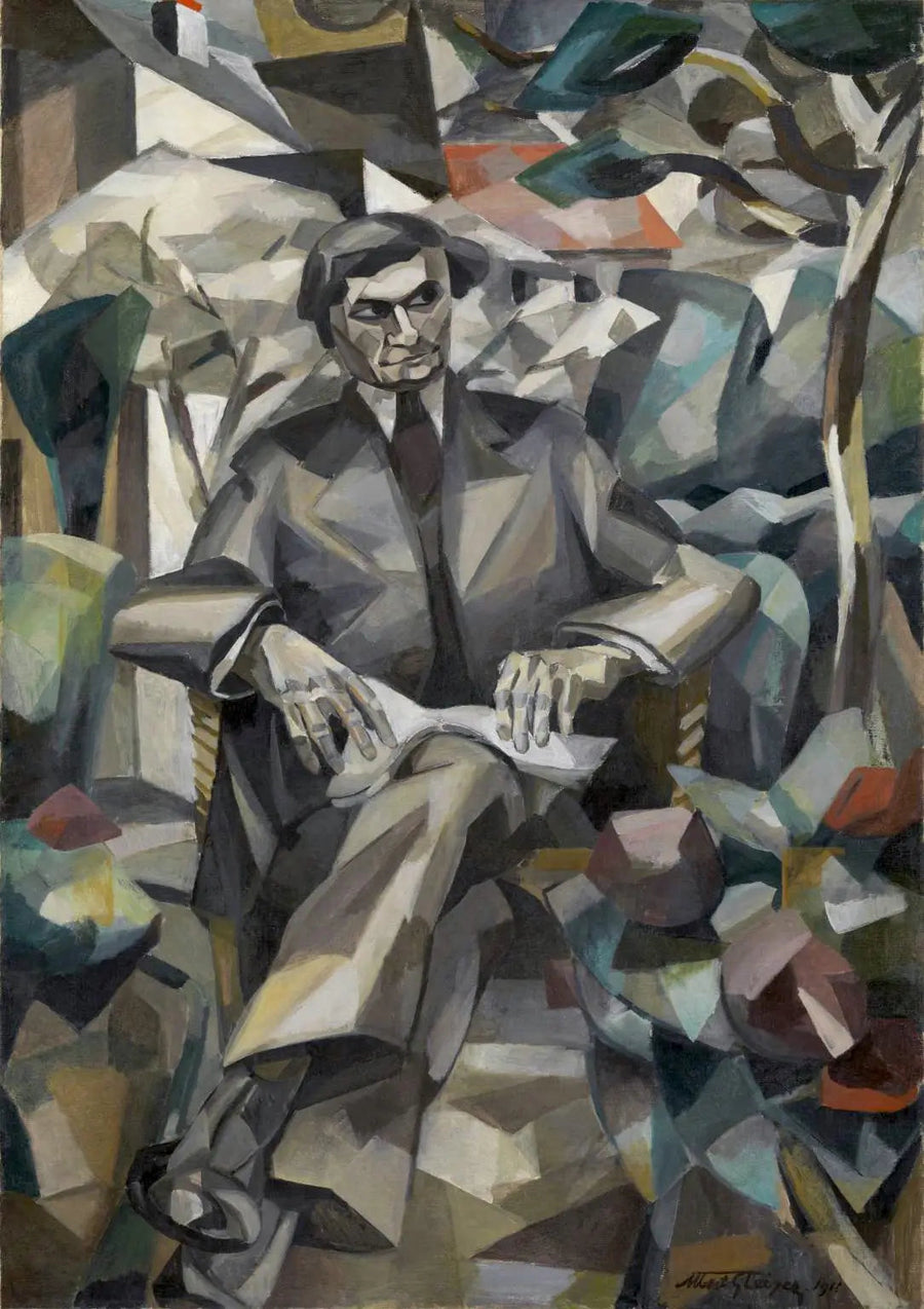 Portret Jacquesa Nayrala - Albert Gleizes