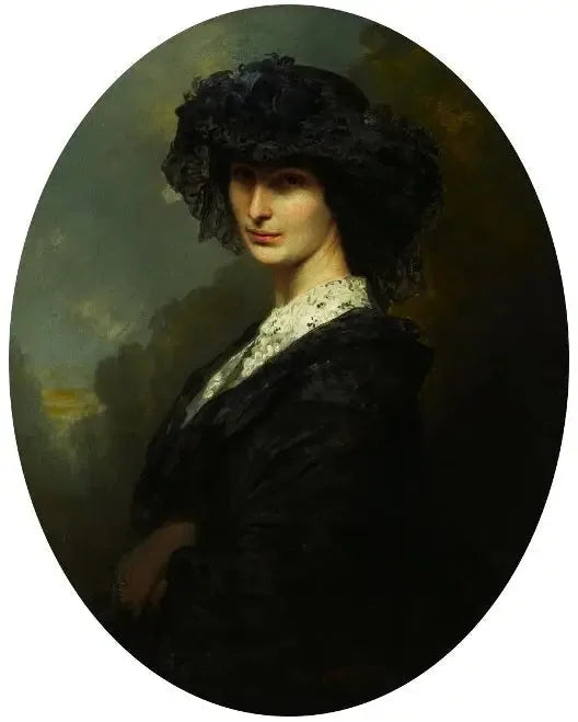 Portret Jadwigi Branickiej z domu Potocka - Franz Xaver Winterhalter