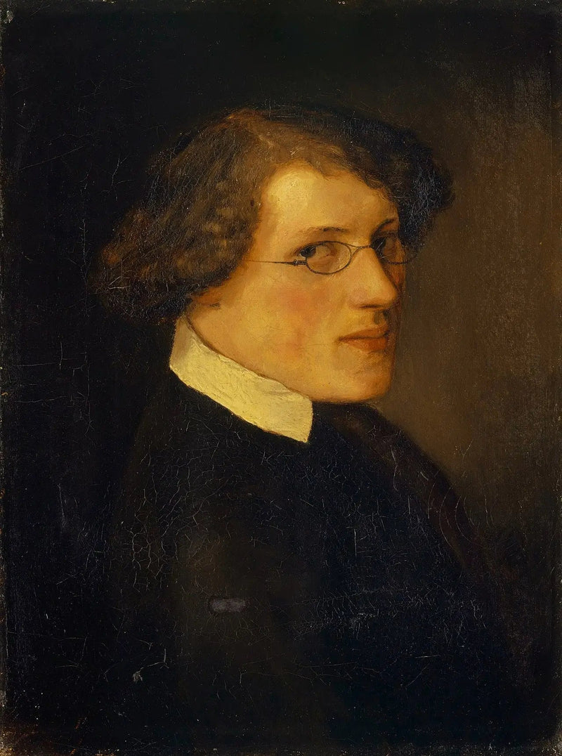 Portret Jakoba Mähly - Arnold Böcklin