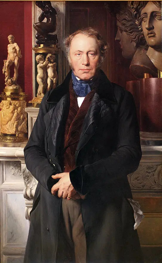 Portret Jamesa-Aleksandra, hrabiego de Pourtalès-Gorgier - Paul Delaroche