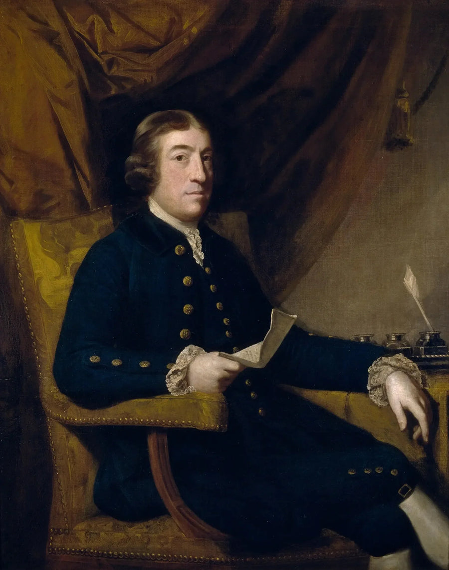 Portret Jamesa Bourdieu - Joshua Reynolds