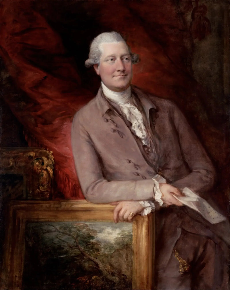 Portret Jamesa Christiego (1730 - 1803) - Thomas Gainsborough