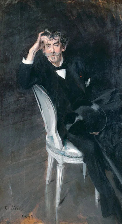 Portret Jamesa McNeilla Whistlera - Giovanni Boldini