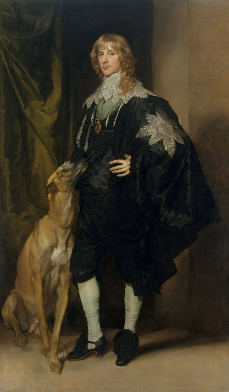 Portret Jamesa Stuarta, księcia Lennox i Richmond - Antoine van Dyck