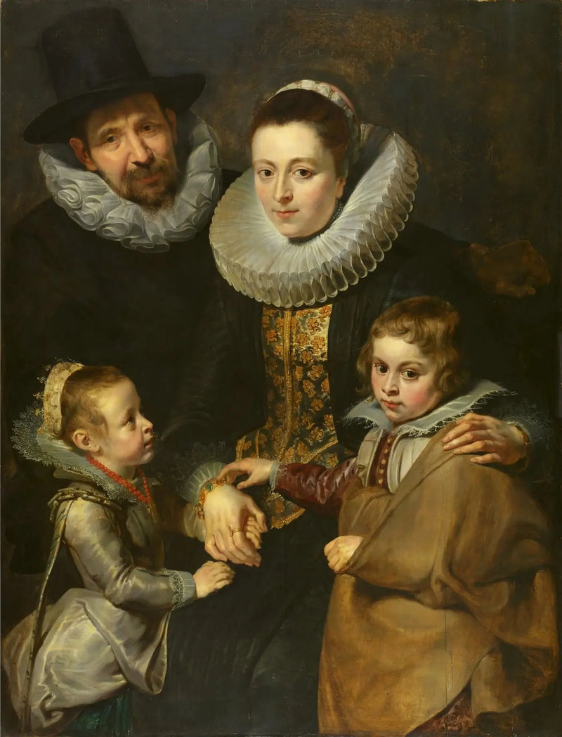 Portret Jana Brueghela Starszego i jego rodziny - Peter Paul Rubens