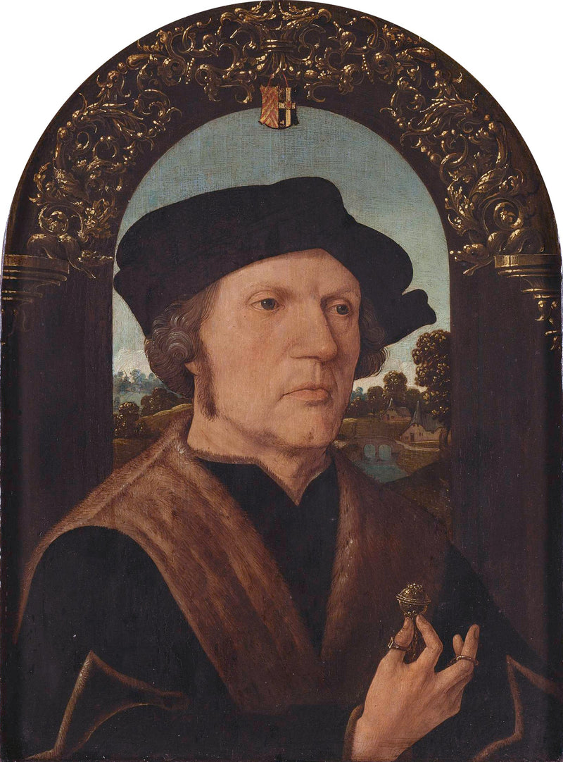 Portret Jana Gerritsz van Egmond van de Nijenburg (?-1523) - Jacob Cornelisz van Oostsanen