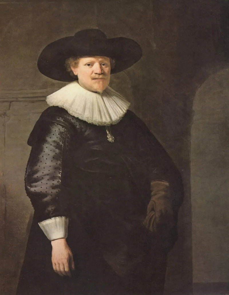 Portret Jana Harmensza Krula - Rembrandt