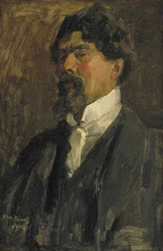 Portret Jana Tooropa - Isaac Israëls