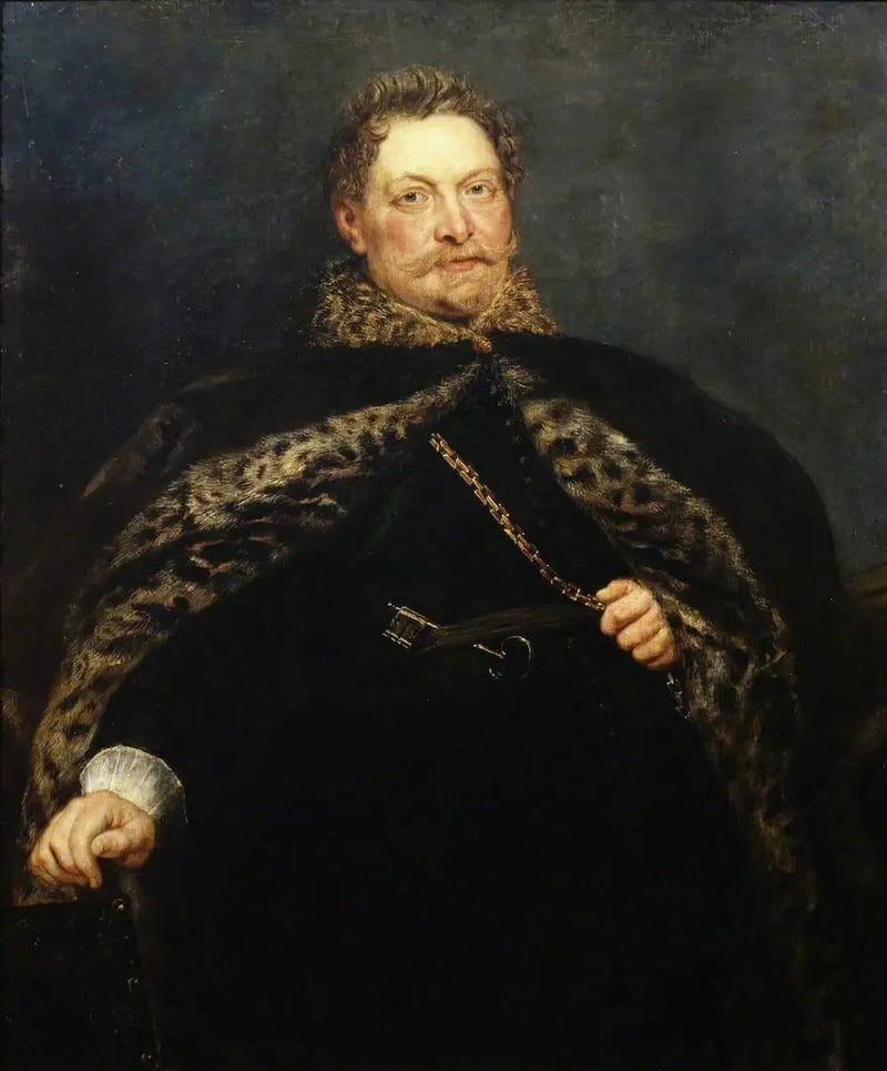 Portret Jana van Montfort (1596-1649) - Peter Paul Rubens
