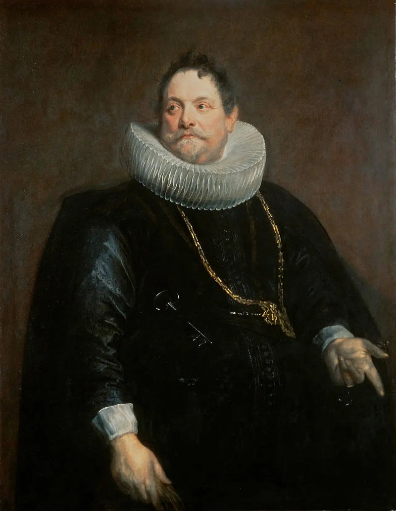 Portret Jana van Montforta - Antoine van Dyck