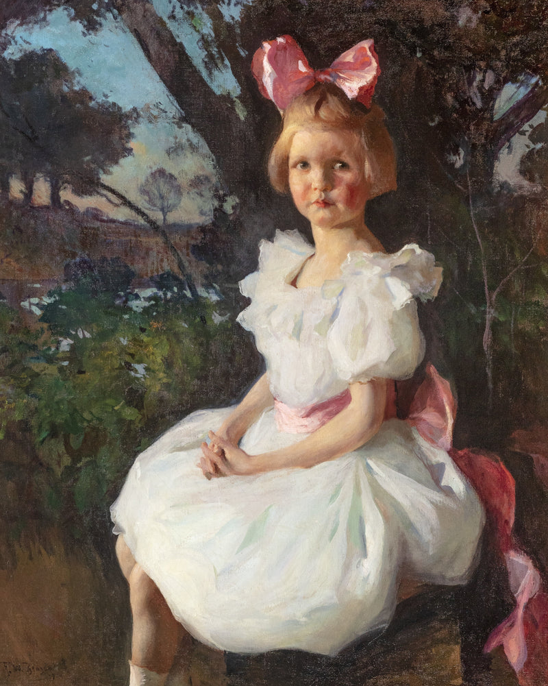 Portret Jane Shattuck - Frank Weston Benson