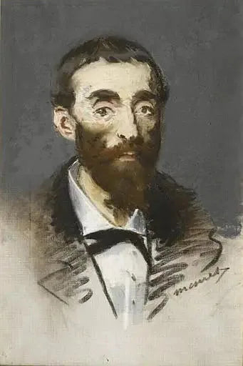 Portret Jeana de Cabanes, zwanego Cabaner, muzyka - Édouard Manet