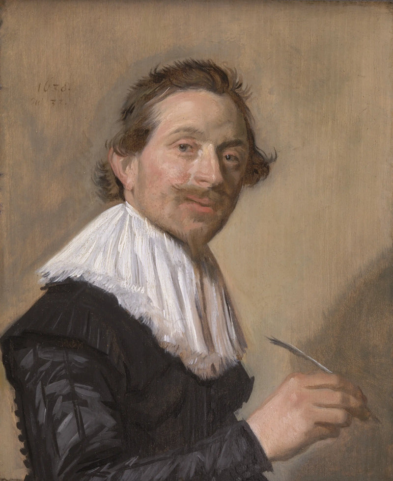Portret Jeana de la Chambre (1605– ) - Frans Hals