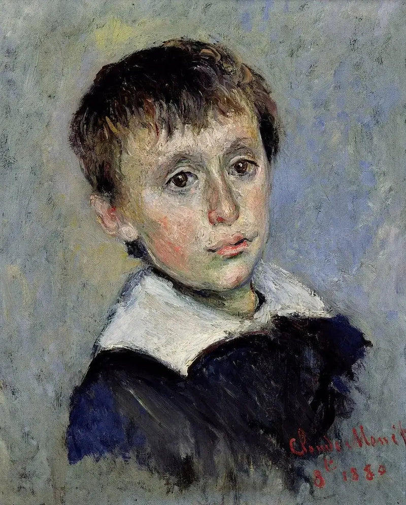 Portret Jean Monet - Claude Monet