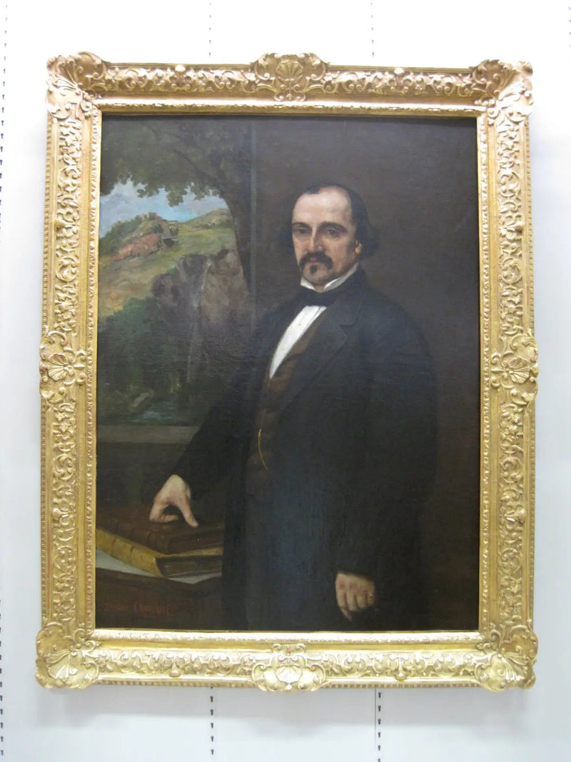 Portret Jeana Paula Mazaroz - Gustave Courbet