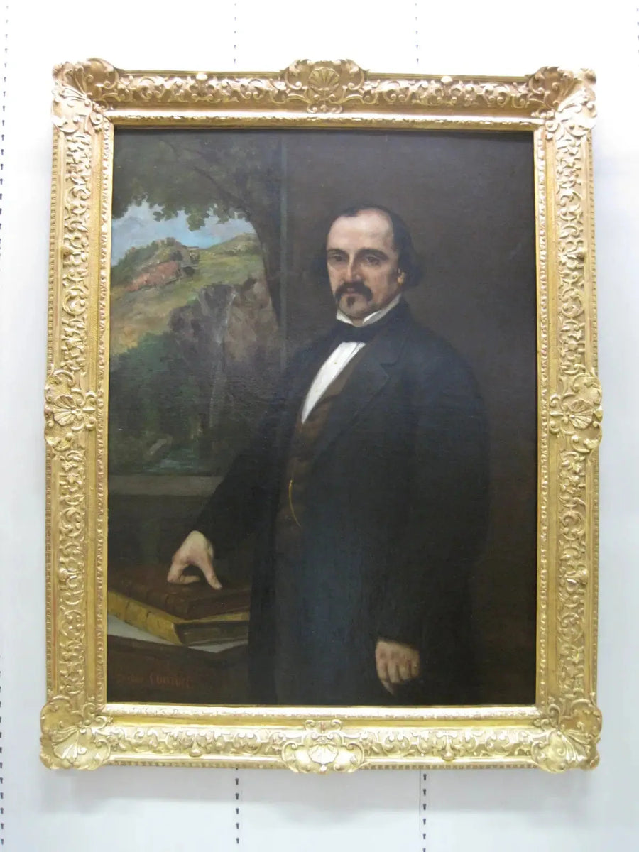 Portret Jeana Paula Mazaroz - Gustave Courbet