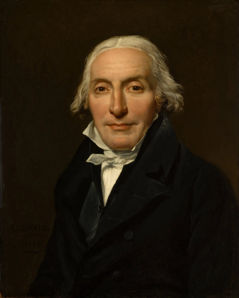 Portret Jean-Pierre'a Delahaye'a - Jacques-Louis David